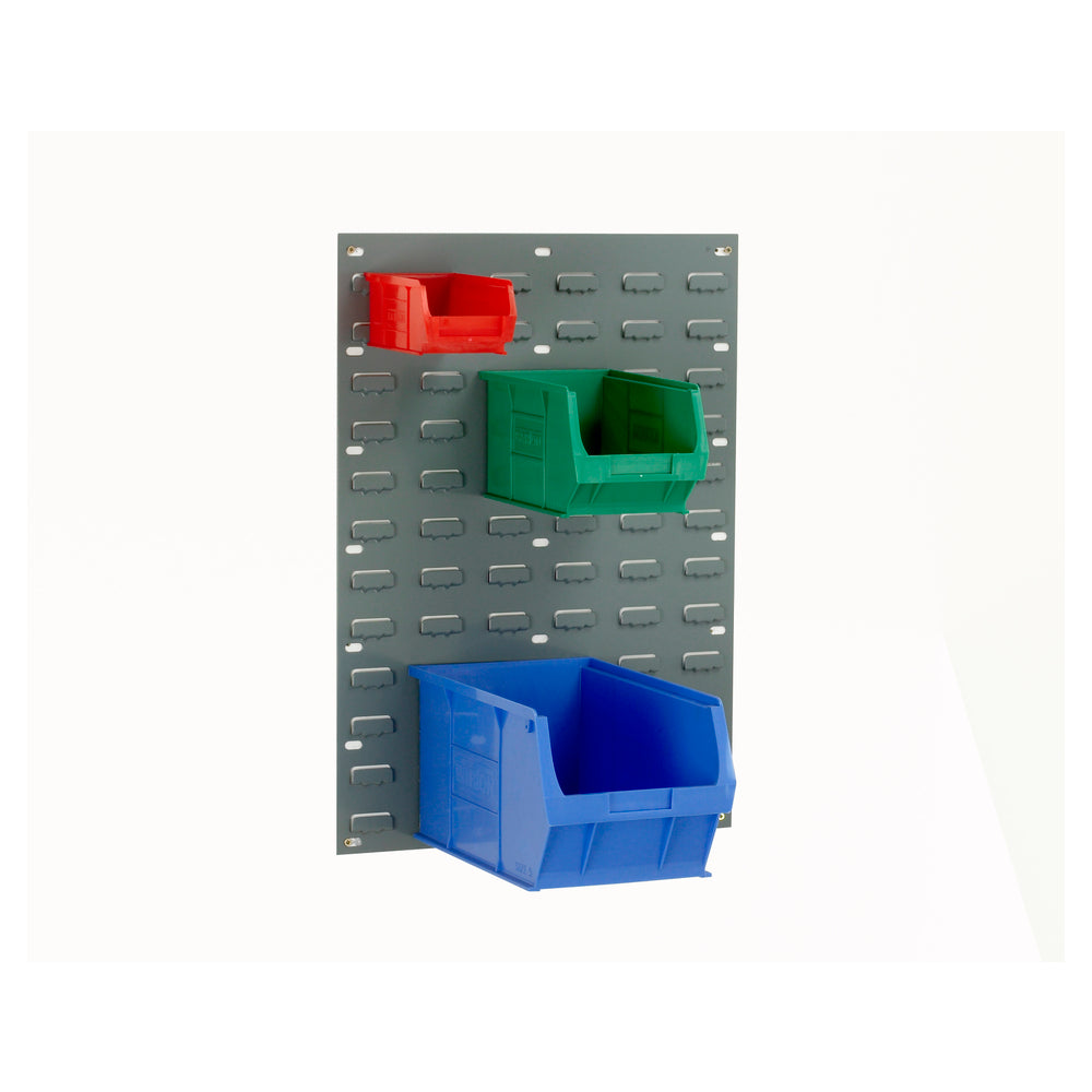 TP10 Wall Mounted Louvred Panel 457mm x 641mm Storage Bins
