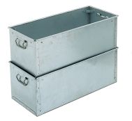 Galvanised Stacking Work Pans – Storage Bins