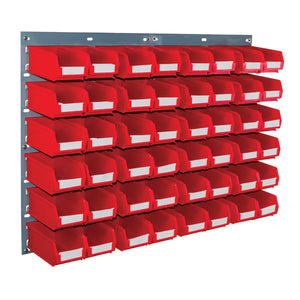 Wall Mounted Louvre Panel Bin Kits