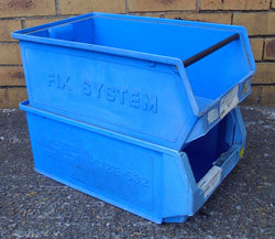 10x Used Size 7 Storage Bin 500x300x200mm H