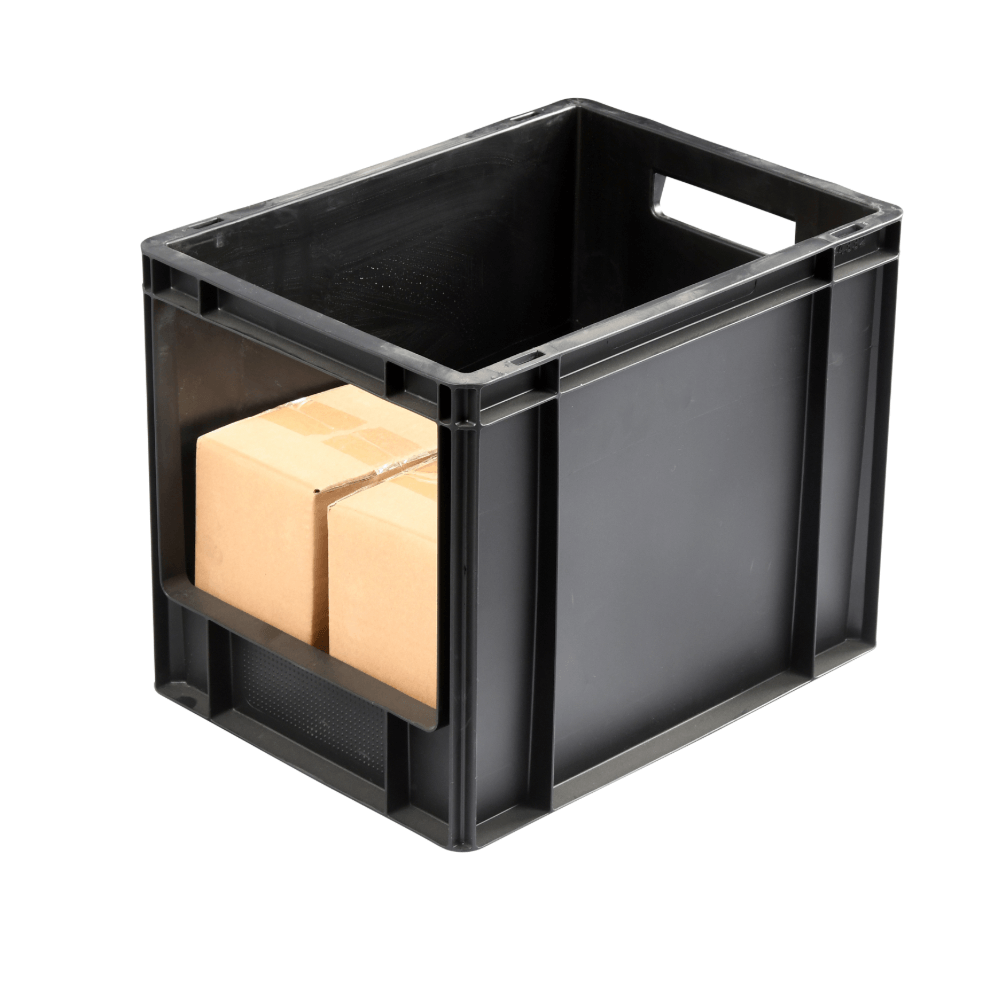 Open Fronted Storage Containers 30L Open Fronted Euro Storage Containers - Pack of 5 – Storage Bins