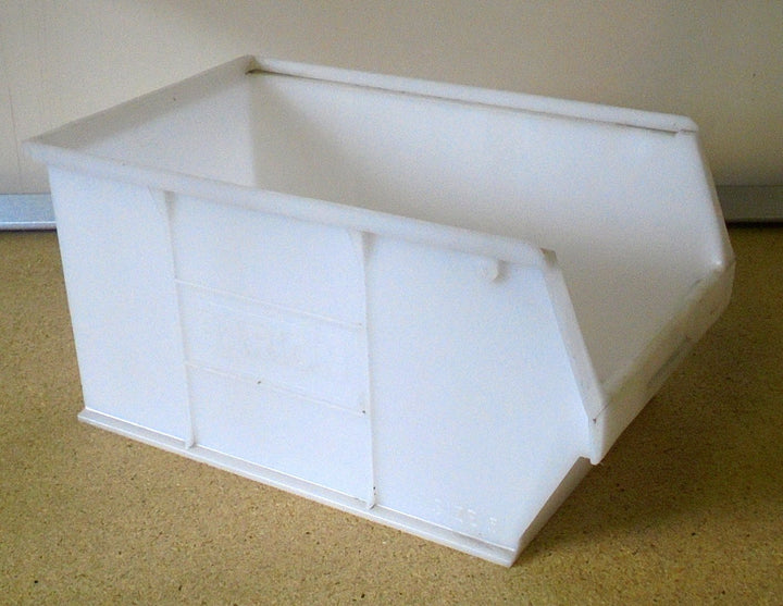10x Used Size 5 OPAQUE Storage Bin 350x200x180mm H