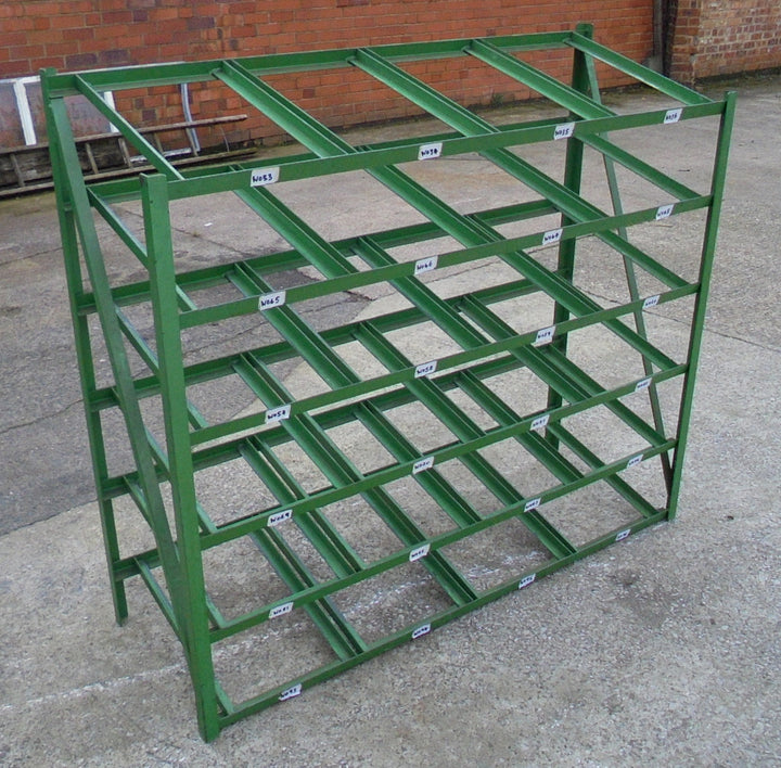 Tote Pan Rack, clean used 24 Pan capacity