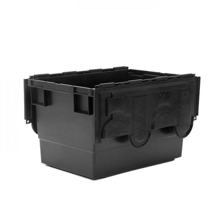 67L Attached Lid Euro Container 600 x 400 x 370mm