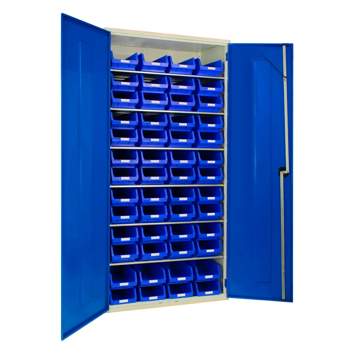 2000 x 1015 x 430mm Container Cabinet c/w 52 x TC4 Bins