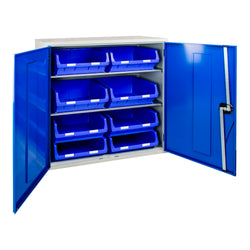 1000 x 1015 x 430mm Container Cabinet c/w 8 x TC6 Bins