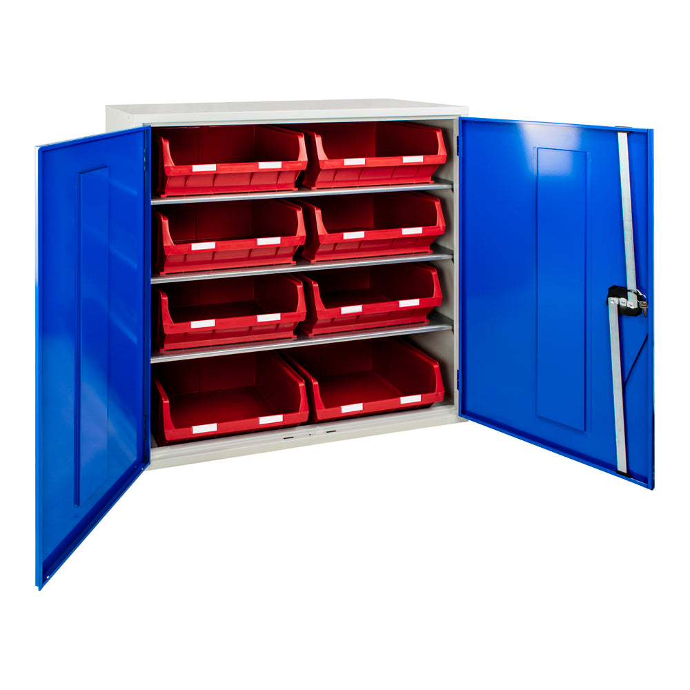 1000 x 1015 x 430mm Container Cabinet c/w 8 x TC6 Bins – Storage Bins