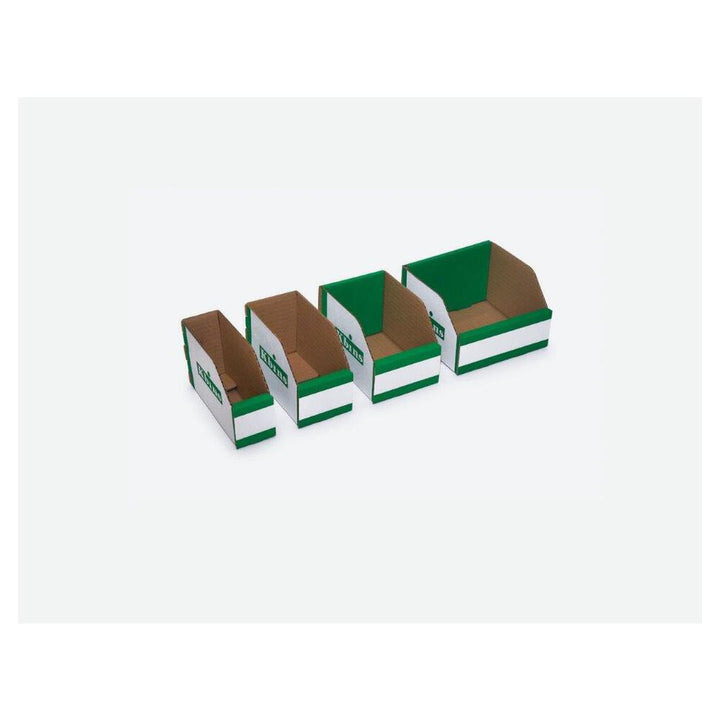 150mm D x 100 H x (Various Widths) Cardboard KBins 50 pk