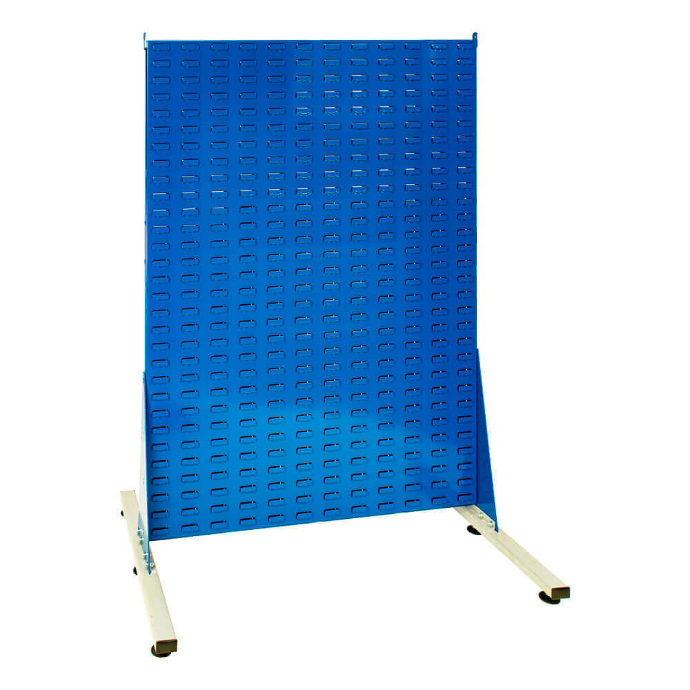 Louvre Rack Free Standing 1600 x 1000mm Double Sided Louvred Panel – Storage Bins