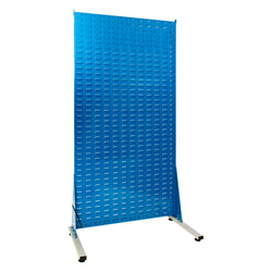 Topstore 010850NXT Louvred Panel Spacemaster Starter Unit, Single Sided free-standing Louvre Panel for storage bins