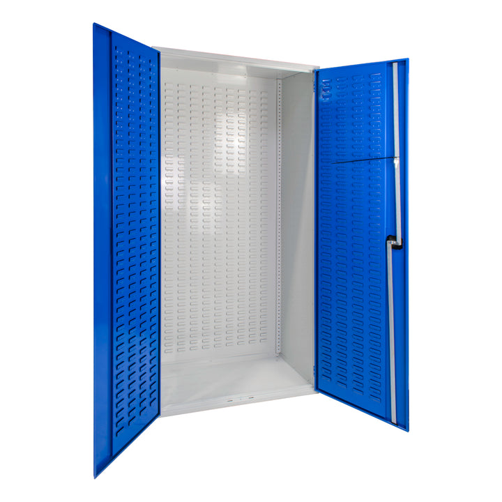 Louvred Panel Container Cabinet – Storage Bins