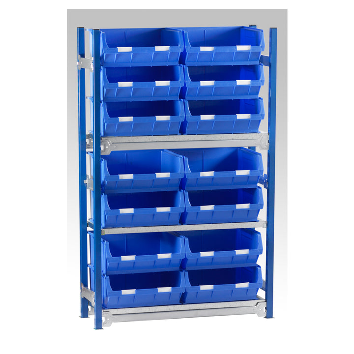 Standard Shelving Bay c/w 14 x TC6 Storage Bins