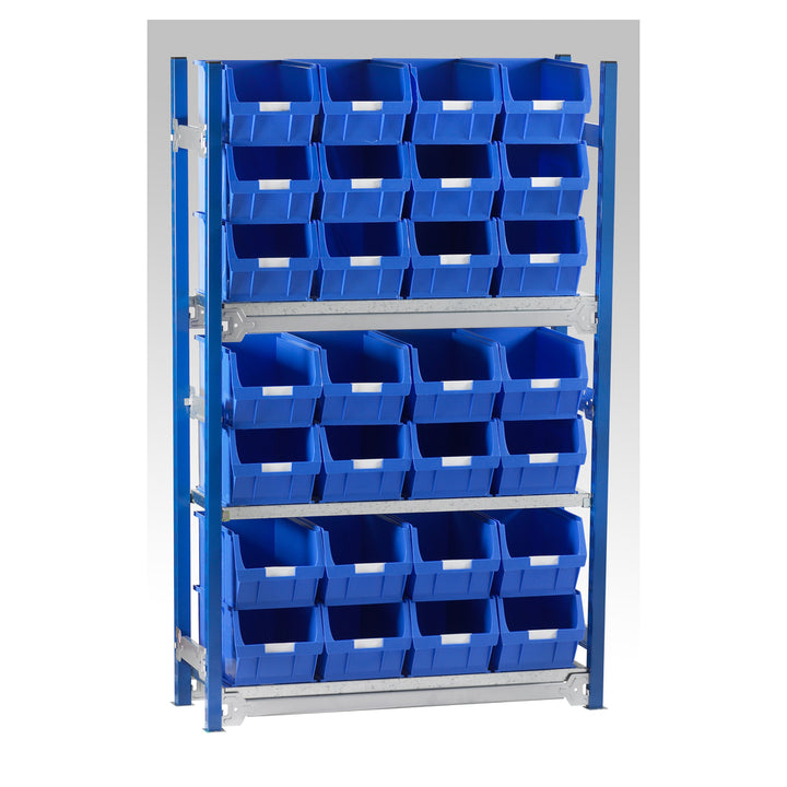 Standard Shelving Bay c/w 28 x TC5 Storage Bins