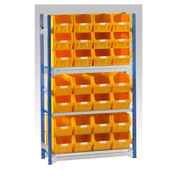 Standard Shelving Bay c/w 28 x TC5 Storage Bins
