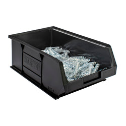 TC4 Black Recycled Storage Bins - 200 Bins (Full Pallet)