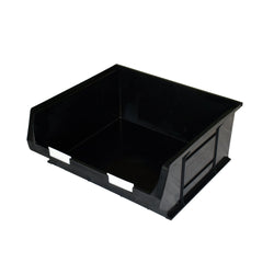TC6 Black Recycled Storage Bins. 5 per pack. 375mm x 420mm x 182mm.