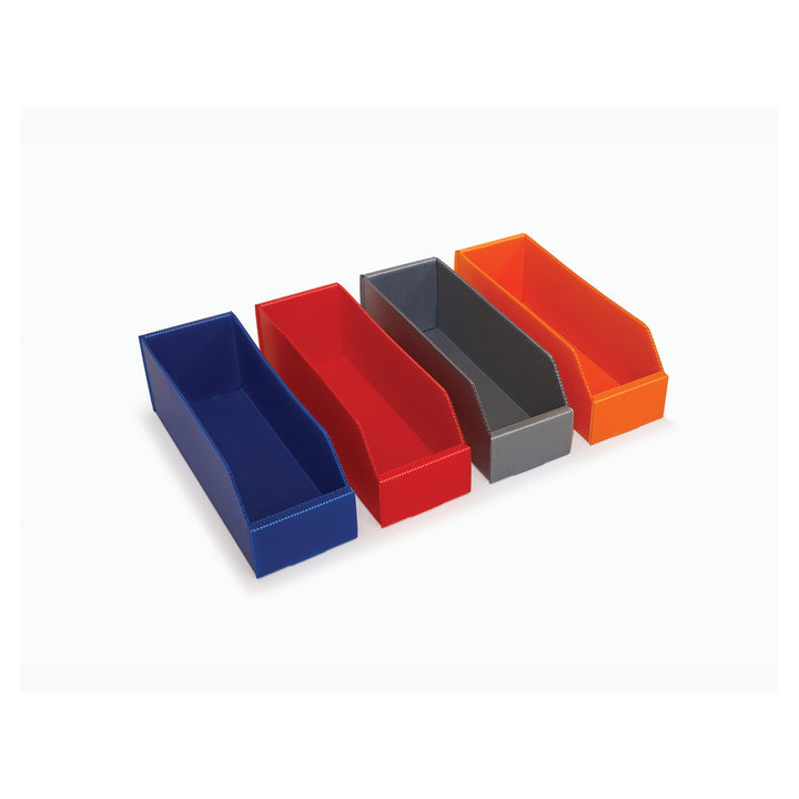 TPA3010 Kbins, 300 x 100 x 100mm high. Supplied Flatpack in packs of 25, four colour options